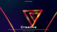 Futuristic Creative  Presentation | Zoom Back template